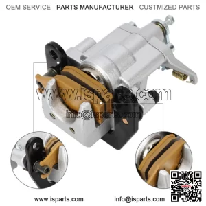 Rear Brake Caliper & Pads for Yamaha Rhino 450 YXR450 2006-2009 5UG-2580V-02-00 (Fits: Yamaha Rhino 660)