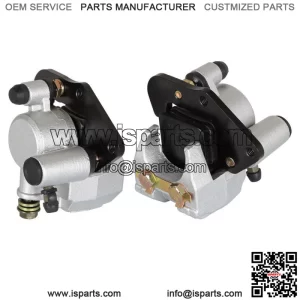 Front L/R Brake Calipers W/Pads For Kawasaki Prairie 360 KVF360 2003-2013