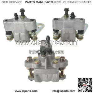 Front & Rear Brake Calipers Pads For Polaris Sportsman 450 500 570 800 2007-2009