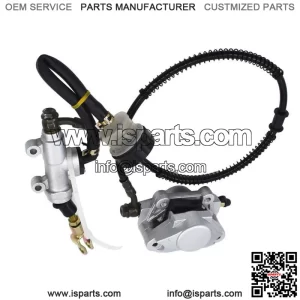 Hydraulic Rear Disc Brake Caliper System + Pads 150cc 250cc Quad Dirt Bike ATV