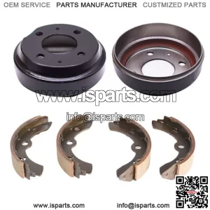 Gas/Electric Golf Cart Brake Drums Shoes Kits for Yamaha G1, G2, G8, G9 (82-92)