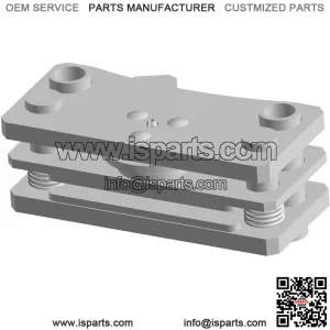 Polaris RZR Caliper Assembly, Genuine OEM Part 1913062, Qty 1