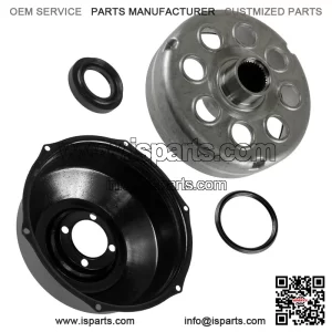 43620-HP5-600 Rear Brake Drums & Seals For Honda Rancher 420 TRX420 2007-2013