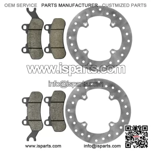 Front or Rear Brake Disc with Pads for Can-Am Defender Max HD10 2018 - 2023