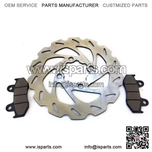 Rear Wave Brake Rotor disc / Brake Pads for Yamaha 450R YFZ450 Raptor 700 R