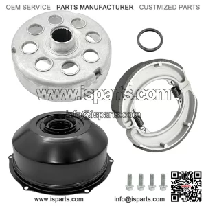 Rear Brake Drum for Honda TRX300FW FourTrax 300 4X4 1988-2000 w/ Brake Shoe Seal