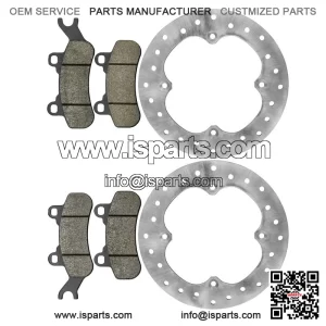 Can-Am Maverick X3 Max R 2018-2019 Front/Rear Brake Rotor w/Pads