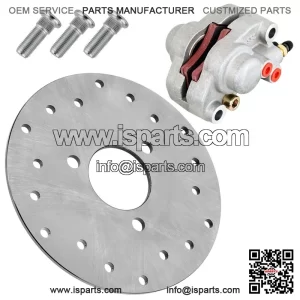 Polaris Scrambler 500 4X4/2X4 2001-2004 Rear Brake Disc Rotor w/Caliper Bolt