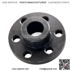 Steering Shaft, 5/8" OD & Hub Kit, Unwelded Link Arm, 28" Length - Brake Hub