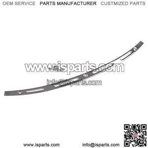 Polished Stainless Steel Slotted Windshield Windcreen Trim Batwing Compatible for 14-21 Harley Touring Electra Street Glide FLHX Tri Glide Ultra Limited FLHTCUTG FLHX FLHTC CVO 2014-2021