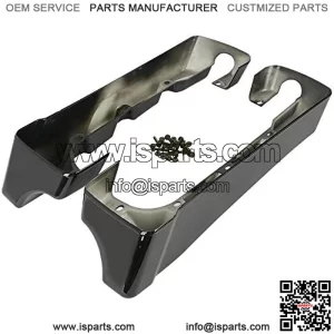 4" Hard Stretched SaddleBag Extension Fits For Harley Touring Models CVO Road Glide Road King Street Glide Electra Glide Ultra Classic 1994-2013