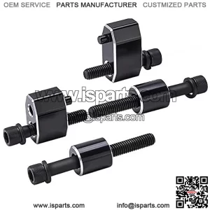 Driver Floorboard Extensions, Driver Floorboard Extenders kit 1" Compatible with 2009-2019 2020 2021 2022 Touring Models Road King Electra Glide Road Glide Include Bolts and Spacers