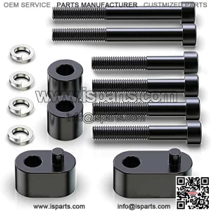 RENO 7509 Driver Floorboard Extension Kit, 3/4"Extension Spacer - Touring FLHR C XS SE5 SE6 | FLHT C P CU CUL CUTG | FLHTCUSE 4 5 6 7 8 | FLHTK L SE | FLHX S SE SE2 SE3 | FLHXXX | FLTR U USE X XS XSE