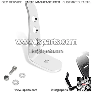 For Jiffy Stand Extension,Kickstand Extension for Harley Touring models 1991-2023, for CVO Electra Glide Road Glide Road King Street Glide Revival FLH Ultra Limited Ultra Classic,Chrome