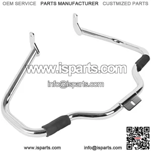 XMT-MOTO Chrome Engine Guard Crash Bar for Harley Fatboy Heritage Softail Springer 2000-2017(Replaces OEM: #49140-05)