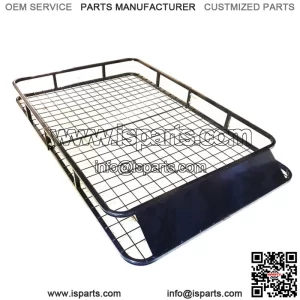 Universal Roof Basket Steel Cargo Luggage Tray Folding Luggage Rack 1.6M X 1M