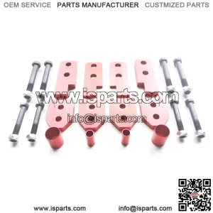 Red 2?? Yamaha Rhino 450 660 700 ATV Full Suspension Lift Kit (13002 986-12112)