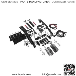 HogWorkz One Touch Saddlebag Complete Hardware Kit For Harley Touring