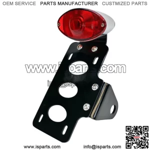 TC Bros Cateye Side Mount Tail Light / License Plate Bracket