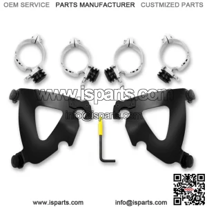 Memphis Shades Road Warrior Trigger Lock Mount Kit For Harley / Indian
