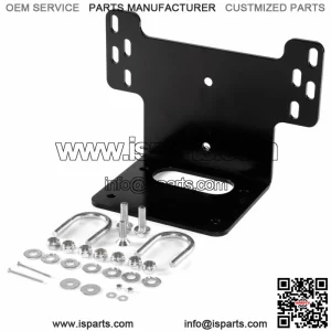 Heavy-Duty UTV Winch Mount Bracket Kit for 2005-2016 Kawasaki Mule 600 610 4x4