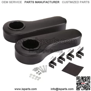 Golf Cart Armrest with Cup Holder for Club Car EZGO Yamaha, No Drilling Required