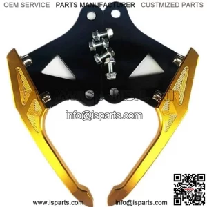 motorcycle armrest passenger For HON&DA MSX 125 SF M3 M5 Small Monkey Locomotive Rear Armrest Electric Vehicle Accessories Refitting Motorcycle Tail (Color : 4)