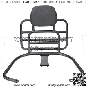Rear Luggage Rack Bracket Cargo Holder Rear Back Fit for Vespa GTS GTS300 GTV300 HPE (Black)