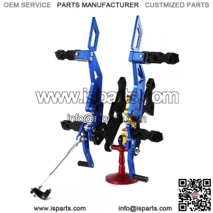 LC135 LC150 Motorcycle Rearset Modified CNC Adjustable Foot Peg Footrest Footpeg Assy for Yamaha