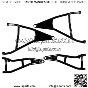 Fit for Can-Am Maverick X3 2017 up+ High Clearance A-Arms 72" Body Black