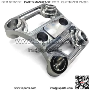 LM UTV 2017-2021 Can-Am Maverick X3 Rear Radius Rod Plate - Machined Finish