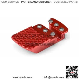 For Can-Am Maverick X3 MAX RR & R Enlarged Brake Pedal Extender 2017-2023 Red