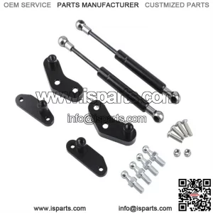 Black Billet Aluminum Anodized Door Opener Kit For Can-Am Maverick X3 2017-2022