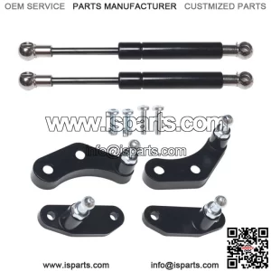 Black Billet Aluminum Anodized Door Opener Kits For Can-Am Maverick X3 2017-2020