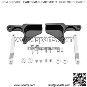 CNC Billet Aluminum Anodized Door Handle Set For Can-Am Maverick X3 Max 2017-23