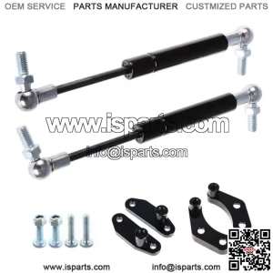 For Can-Am Maverick X3 2017-20, Black Billet Aluminum Anodized Door Opener Kits