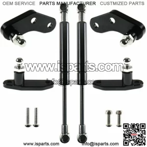 Black Billet Aluminum Anodized Door Opener Kits For 2017-2020 Can-Am Maverick X3