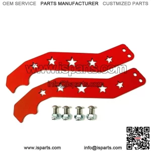 Can-Am Maverick X3 X DS RS Turbo R Max 2 & 4 Door Custom Door Handles Star Red