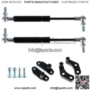 For 17-20 Can-Am Maverick X3 Pair Black Billet Aluminum Anodized Door Opener Kit