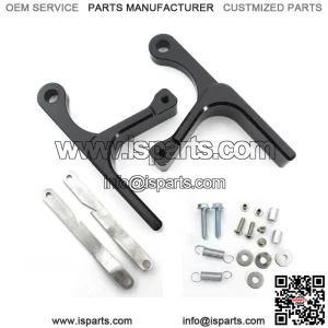 Black Door Handle Set For Can-Am 4x4 Maverick X3MaMax R 2017-2022 Aluminum