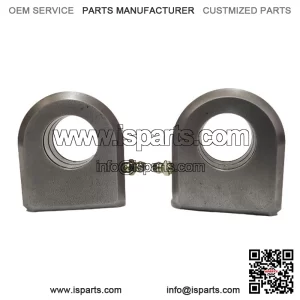 Shackle Mount for 1" Shaft or Pin w/ Grease Zerk, Heavy Duty D Ring Weld on CNC