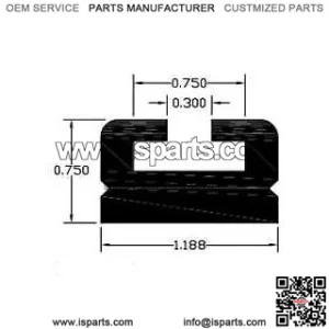 Black Slide Runner Profile 2 56" 102-56-80 (For: More than one vehicle)