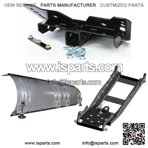 UTV Plow Kit With 66" Steel Blade For Polaris Ranger 570 Midsize 2014-21