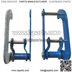 Ford Ranger PX 2012+ 2" Rear Leaf Extended Double G Shackles