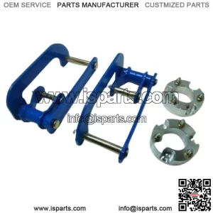 Front Rear Extended 2"inch Lift Kits Shackle For Ranger T6 12-18 BT50 12-20 4WD