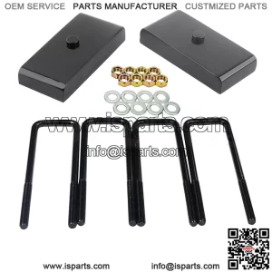 1" Rear Blocks Leveling Lift Kit Fits Chevy Silverado GMC Sierra 1500 1999-2020