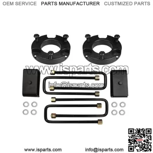 Fits Toyota Tacoma 3" Front and 2" Rear Leveling lift kit 1995-2004 Black
