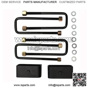 2" Rear Leveling Lift Kit For Nissan Titan Armada 2004-2018 Black