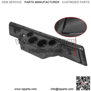 Fits 1982 and Up Club Car DS Golf Cart Carbon Style Dash Board Cover Assembly