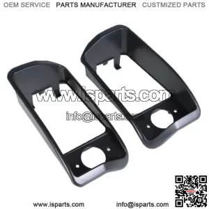 For Club Car Golf Cart DS Black Headlight Bezels Driver 1016880 1016879 1993+